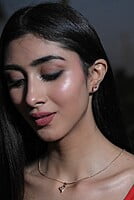 The Rose Gold Heart Drop Pendant Set The Rose Gold Heart Drop Pendant Set