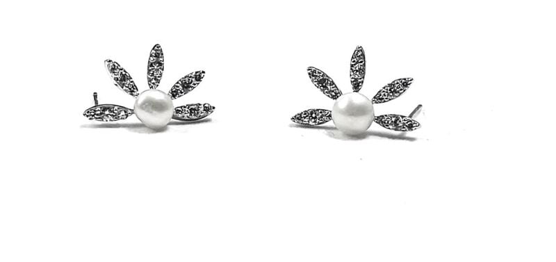 The Pearl Crown Earrings