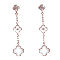 The White Marble Earrings The White Marble Earrings