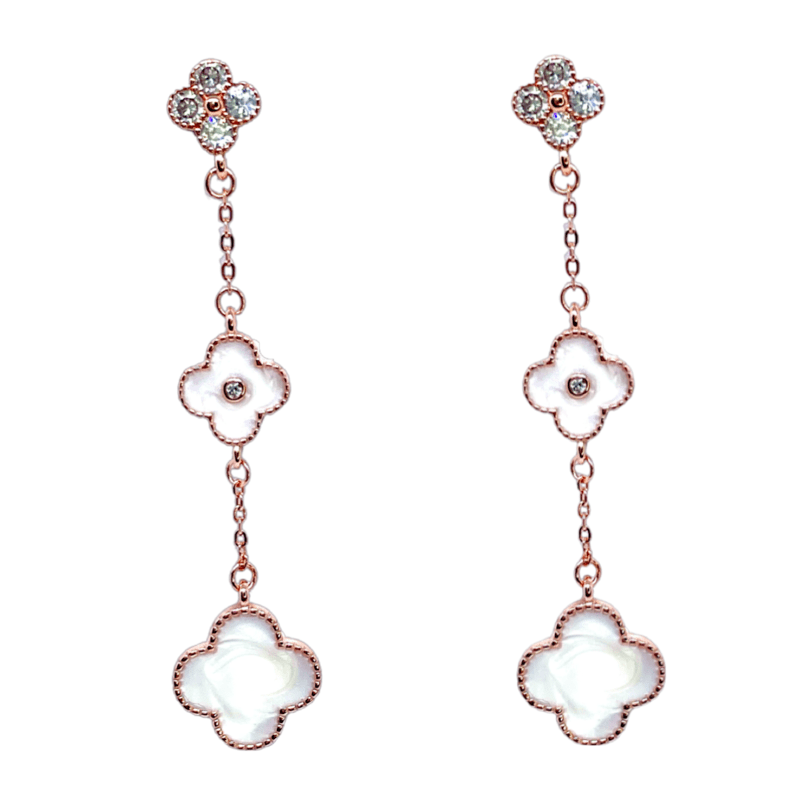 The White Marble Earrings The White Marble Earrings