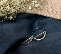 Sterling Silver 925 Double Finger Ring Sterling Silver 925 Double Finger Ring
