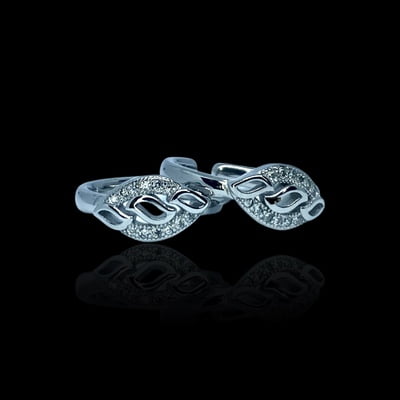 The Silver S Toe Rings