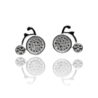 Sterling Silver 925 The Cycle Earrings Sterling Silver 925 The Cycle Earrings