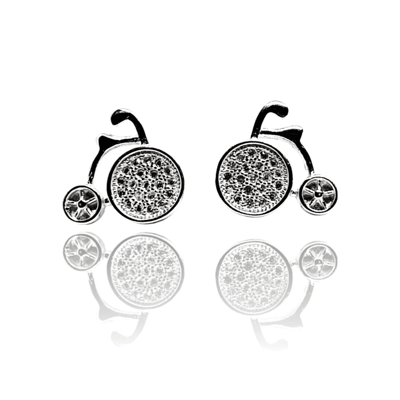 Sterling Silver 925 The Cycle Earrings Sterling Silver 925 The Cycle Earrings