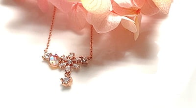 The Diamond Flower Pendant