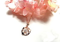 The Circle Star Pendant With Link Chain
