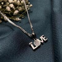 Sterling SIlver Love Pendant Sterling SIlver Love Pendant