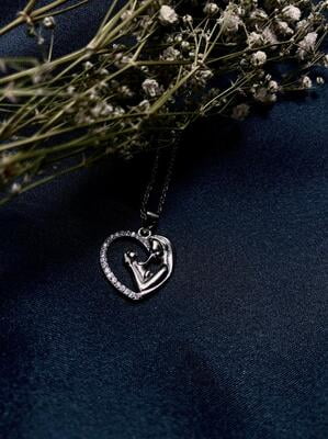 Sterling Silver 925 The Mother Love Pendant