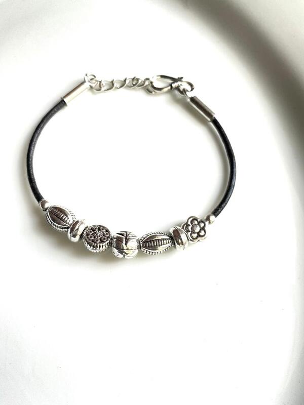 The Leather Belt Antique Bracelet