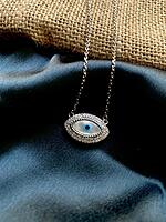 The Devils Eye Pendant with Chain The Devils Eye Pendant with Chain