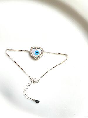 The Devils Eye Heart Bracelet