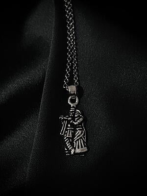 The Lord Radha Krishna Prndant with link chain