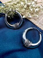 The Oxidised Zigzag Earrings The Oxidised Zigzag Earrings