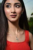 Silver Flower Pendant Set Silver Flower Pendant Set