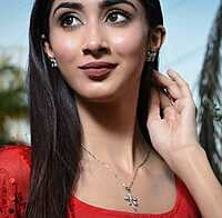 Silver Flower Pendant Set Silver Flower Pendant Set