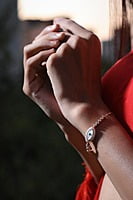 Evils Eye Rose Gold Bracelet Evils Eye Rose Gold Bracelet