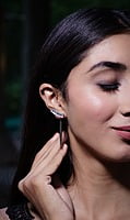 Silver Climber Earrings Silver Climber Earrings