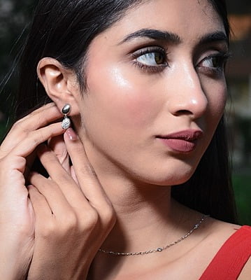 The Music Tune Silver Earrings