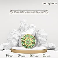 The Multi Color Adjustable Rajwadi RIng