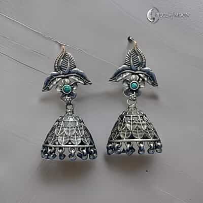 Oxidised jhumki