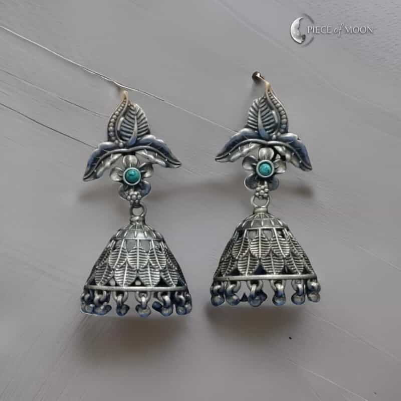 Oxidised jhumki Oxidised jhumki