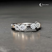 Infinity Loop Diamond Necklace + Bracelet + Ring Infinity Loop Diamond Necklace + Bracelet + Ring