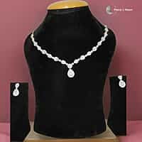 Diamond Droplet Necklace + Bracelet + Ring Diamond Droplet Necklace + Bracelet + Ring