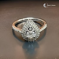 Diamond Droplet Necklace + Bracelet + Ring Diamond Droplet Necklace + Bracelet + Ring
