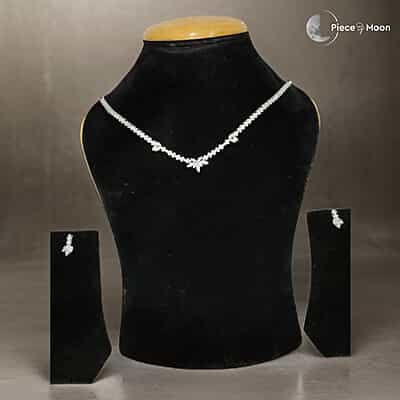 Majestic Star Diamond Necklace +Bracelet +Ring